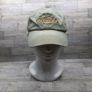 Cabelas Army Green Strap Back Dad Hat Cap